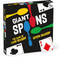 Giant Spoons, Card Games for Kids - Spoons Game, Deck of Cards, Fun Family Games for Kids and Adults, Playing Cards, Game Night, Travel Games, 3-6 Multi-Player Card Game, Games for Adults, Ages 7+