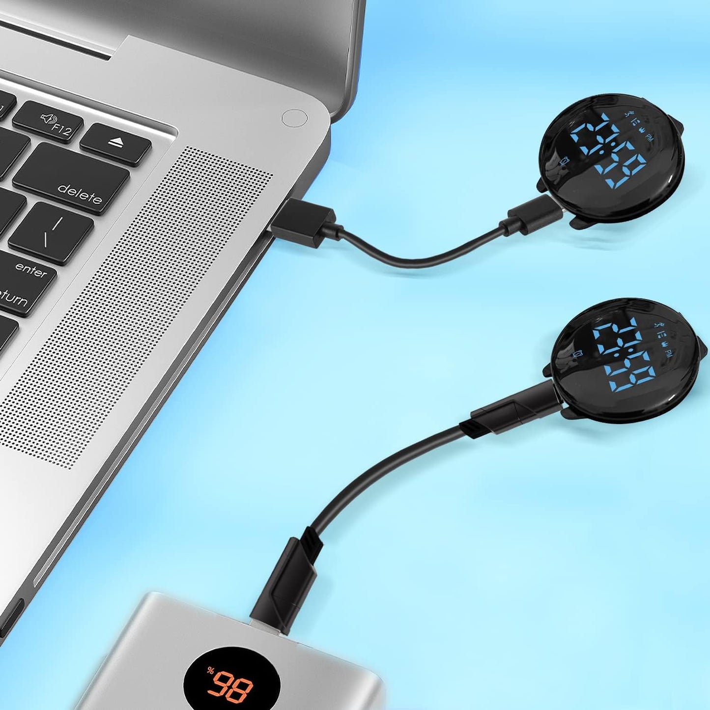 Kids Watches for Girls Boys Digital Sport Watch with Step Counter Pedometer Vibration Alarm Clock, No App Waterproof Fitness Tracker Kids Watch Boys Girls Teens Students Ages 5-16