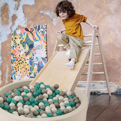 Realhaha Ball Pit Balls 50 100 200 500 Play Balls Plastic Balls for Baby Girls Toddlers Kids Play Tent Pool Playhouse Playpen Party Decoration