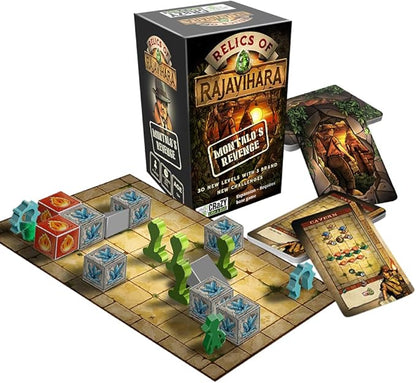 Montalo’s Revenge Expansion Pack for Relics of Rajavihara – an Epic Adventure for Fans of Strategy, Tabletop, and Solo Player Board Games