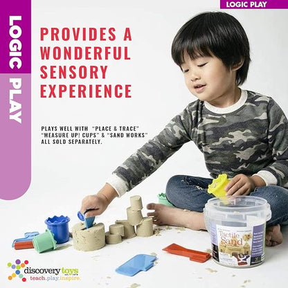 Discovery Toys Tactile Sand | Kid-Powered Learning | Play Sand | STEM Toy Early Childhood Development 3 Years and Up