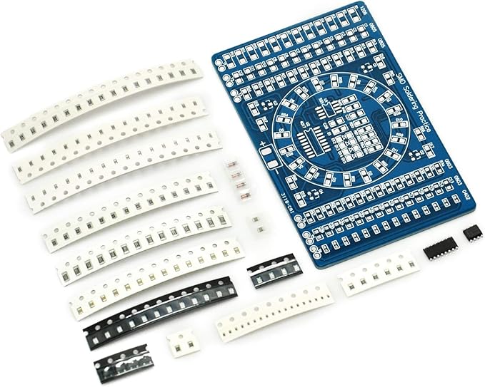 Gikfun Soldering Practice DIY Kit, SMD SMT Welding Practice Soldering Skill Training Board EK7026