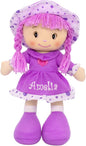 DIBSIES Personalized Sweetheart Cuddle Doll - 14 Inch (Purple)
