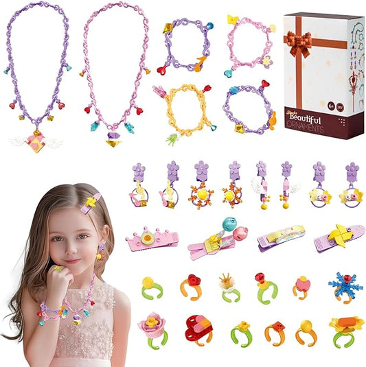 Xgmadiles Party Favors for Kids 3-12Y - 30Pack Mini Building Blocks Set for Goodie Bags Stocking Stuffers Classroom Prizes Birthday Gifts, Creative DIY Jewelry Making Kits for Girls