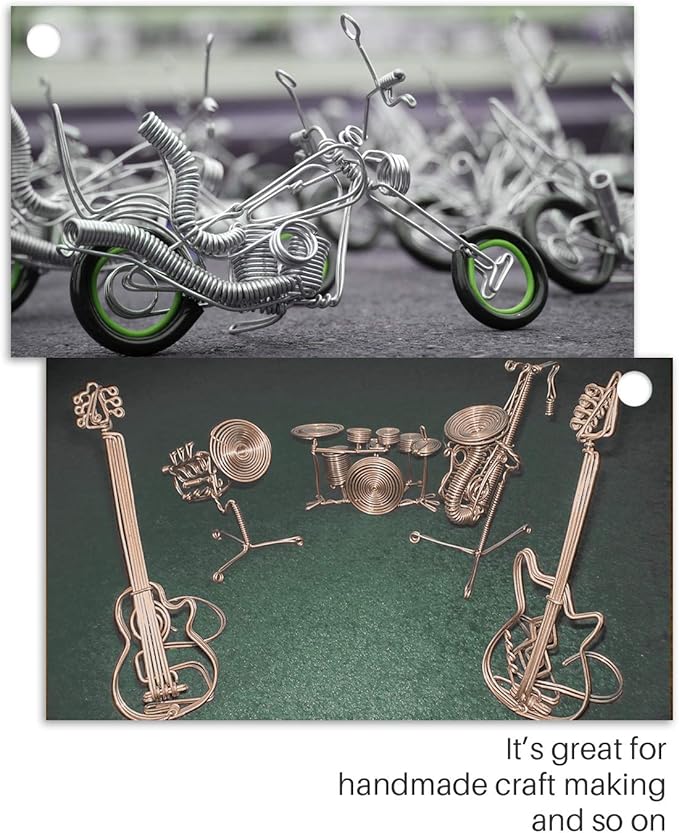 MoHern Bonsai Wire and Bonsai Tool Kit, Total 164 Feet Bonsai Tree Wire for Bonzai Trees Indoor, Size of 1-mm, 1.5-mm, 2-mm Aluminum Wire