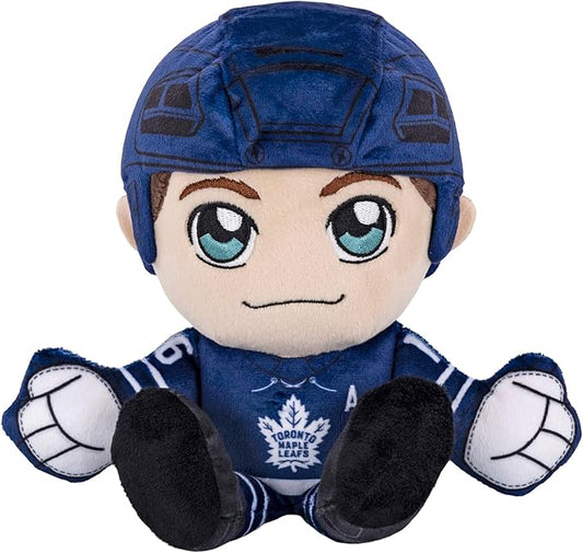 Bleacher Creatures Toronto Maple Leafs Mitch Marner 8" NHL Kuricha Sitting Plush - Soft Chibi Inspired NHL Superstar