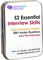 Mind Brain Emotion 52 Essential Interview Skills: Prep for Private School, College, Job Entrance Interviews| 200+ Insider Questions, 101 Real Admissions Essay Prompts, Expert Guide Videos
