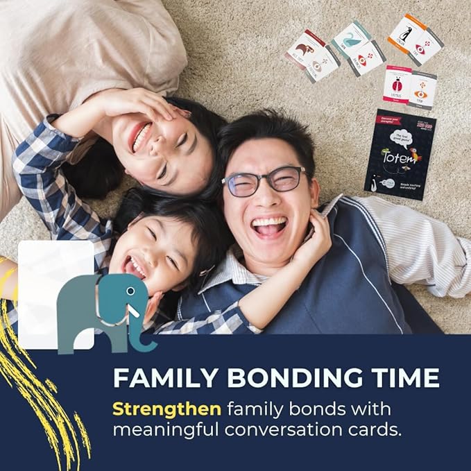 Totem the feel good game – Team Building, Therapy Games for Teens, Family Games for Kids and Adults, Counseling Activities, Boost Mindfulness, Social Emotional Skills and Self-Esteem