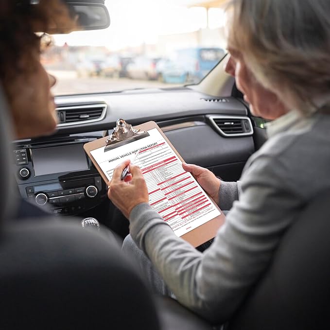 Annual Vehicle Inspection Report (30Pc Red 2+3-Ply Carbonless)