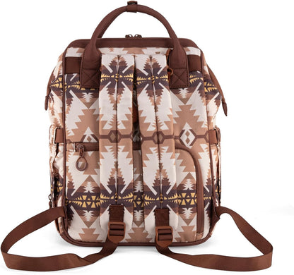 Wrangler Callie Diaper Bag Backpack with Stroller Straps Multifunction Baby Travel Bag WG2210-9110TN