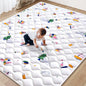 Baby Play Mat - 79" X 63",Premium Thicker Foam One-Piece Crawling Mat, Machine Washable, Extra Large Anti-Slip Activity Playmat for Babies, Toddlers & Infants