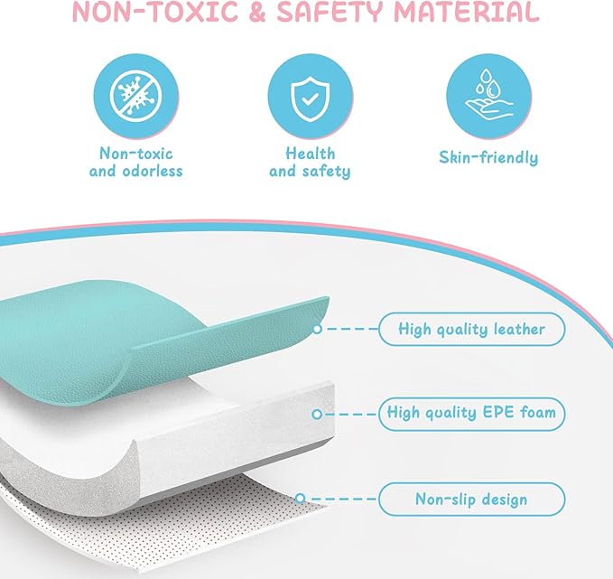 4-Piece Toddler Climbing Toys, Baby Soft Foam Climbing Blocks Set for Indoor Crawling Climbing and Sliding, Modular Play Structures 1-3 Years Old Climber Activity Playground