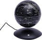 6" Magnetic Levitating Globe, 360°Rotating Geographic Globes Levitating Globes with LED Light Floating Magnetic Levitation Floating Globe for Desk Home Office Classroom Decor(Black/Single Color Light)