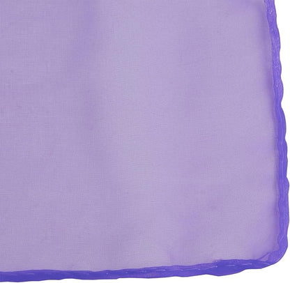 Larcele 12 Pieces Juggling Dance Scarf for Performance Prop Accessory 24 x 24 inches WDSJ-02