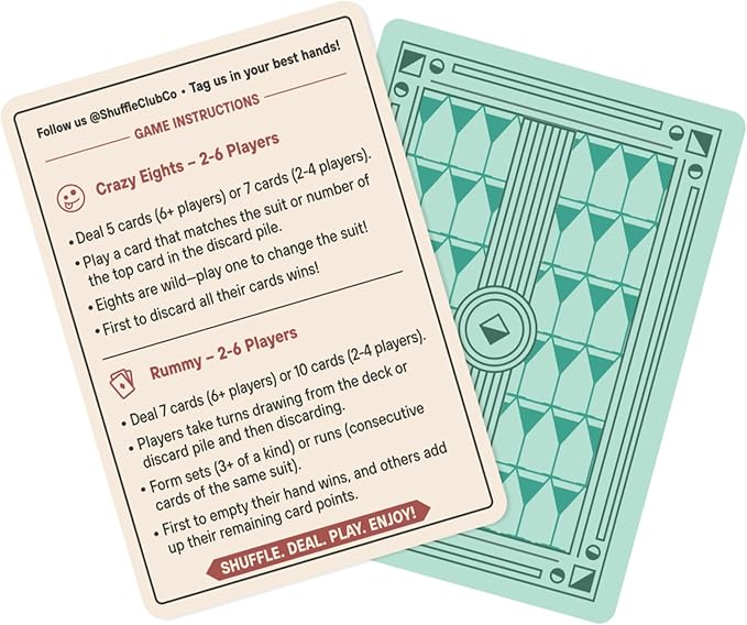 Cocktail Playing Cards – Vintage Mixology Deck with Custom Artwork – Poker & Blackjack Game Set for Bartenders & Collectors