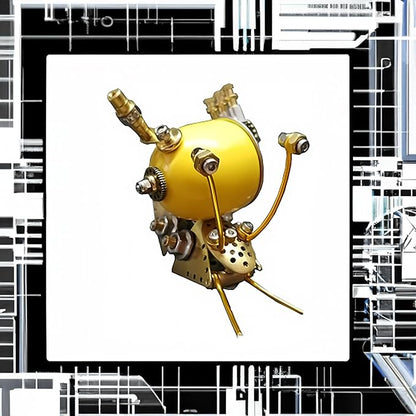 Mechanical Metal DIY 3D Insect Brass Puzzle (Snail-Y)