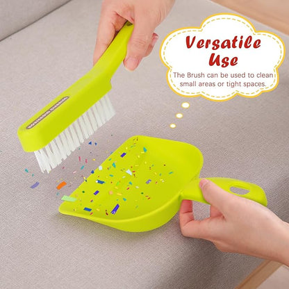 Kids Cleaning Toy Set Toddlers Broom Dust Pan Set for Housekeeping Pretend Play Cleaning Set, Cleaning Toys Gift for Toddlers Girls Boys Age 3-6 Years Old (6PCS - Red Set)