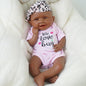 Girl 18 Inch, Full Silicone Baby Doll, Realistic Baby Dolls, Realistic Veins & Pose, Not Vinyl, Reborn Baby Dolls Silicone Full Body, Gift Set