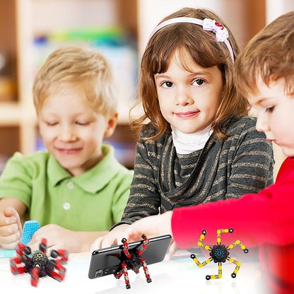 48pcs Transformable Fidget Spinners Children's Advanced Fidget Toys for Stress Relief Ideal Fidget Spinners for Sensory Toys for Boys and Girls with Autism，Party Favors