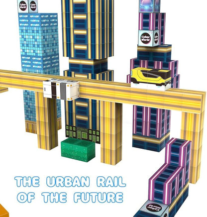 180PCS Magnetic Blocks, Building Blocks Cubes, Magnetic Cubes Kids Toys, Upgraded STEM Sensory Toys for Kids Ages 3+, Christmas Birthday Gifts for Boys Girls