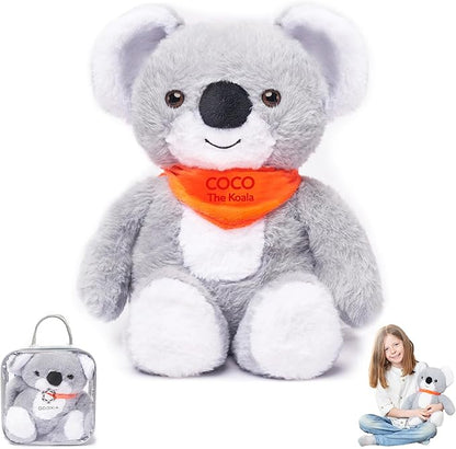 ODOXIA Weighted Animals | 3.1lb Koala | Stuffed Weighted Plush for Kids, Adults | Weighted Stuffed Animals | Weighted Plushies | Weighted Plushie