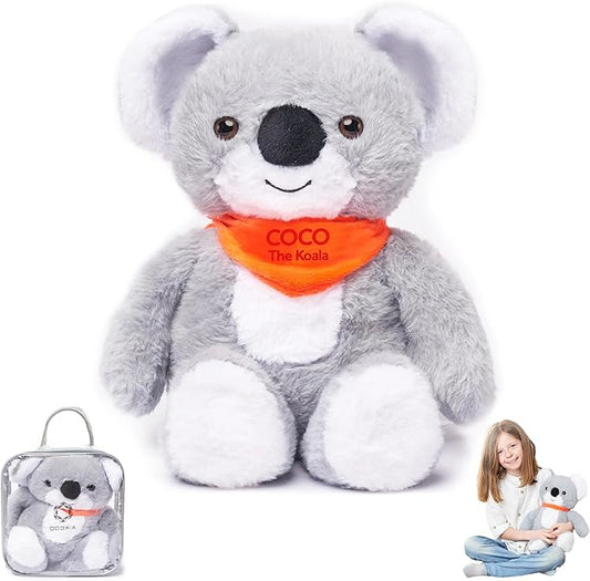 ODOXIA Weighted Animals | 3.1lb Koala | Stuffed Weighted Plush for Kids, Adults | Weighted Stuffed Animals | Weighted Plushies | Weighted Plushie