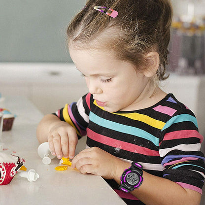 Kids Watch,Boys Watch for 3-15 Year Old Boys,Digital Sport Outdoor Multifunctional Chronograph LED 50 M Waterproof Alarm Calendar Analog Watch for Children with Silicone Band,Kids Gift