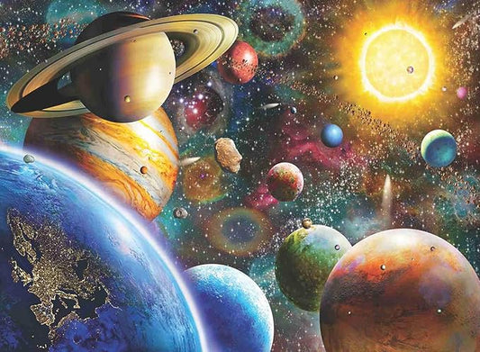 Anatolian Puzzle - Planets in Space, 1000 Piece Jigsaw Puzzle, #1033
