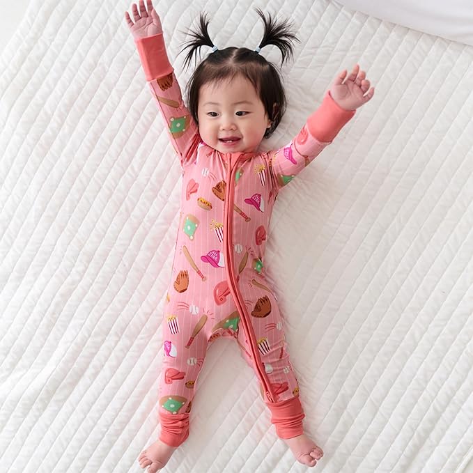 Little Sleepies Pajamas for Baby Boys & Girls, Viscose from Bamboo Baby Pajamas, Preemie & Newborn Sleepers, 2-Way Zipper PJs