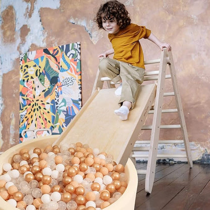 Realhaha Ball Pit Balls 50 100 200 500 Play Balls Plastic Balls for Baby Girls Toddlers Kids Play Tent Pool Playhouse Playpen Party Decoration