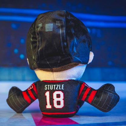 Bleacher Creatures Ottawa Senators Tim St tzle 8" NHL Kuricha Sitting Plush - Soft Chibi Inspired NHL Superstar