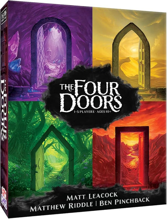 Happy Camper - The Four Doors | Thrilling Cooperative Game by Matt Leacock | Great for Travel and Solo Play