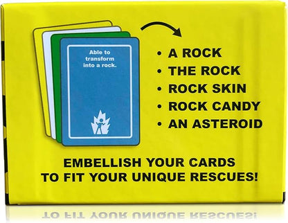 Danger The Game: The Card Game of Bizarre Dangers and Rescues - Family & Adult Game Night - Easy to Learn - Party Games - Family Board Games - 3+ Players