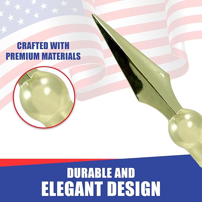 Super Tough Indoor Flag Pole kit 8ft - Metal Spear - Gold Texture Base - Aluminum Flagpole with Brass Finish - Heavy Duty Inside House Flagstaff - Interior Shaft and Stand - No Ensign Included