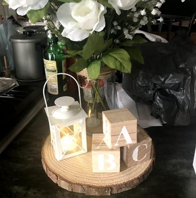 60 PCS 2 x 2 x 2 Inch Unfinished Wood Blocks, Natural Solid Square Wood Blocks Wooden Cubes for Craft Carving Painting Decoration