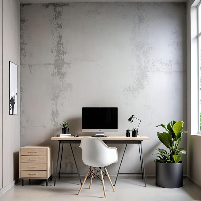 Fox & Fern 14.6 Inch Extra Large Planter — Premium Lightweight Fiberstone Matte Black Plant Pot with Drainage Plug; Big Planter for Indoor & Outdoor Use; Weather Resistant & UV Resistant