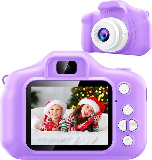 Kids Camera Toys for Girls,Christmas Birthday Festival Gift for Girls Digital Camera for Kids,Toys for 3 4 5 6 7 8 Year Old Boys with 32GB SD Card