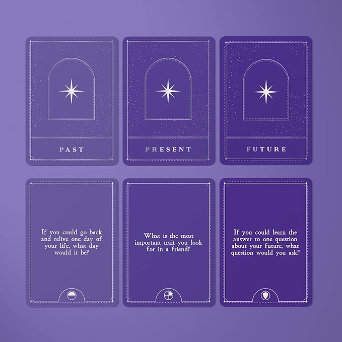 Rabble Sparks - A Conversation Game Inspired by The Stars 2-8 Players, Conversation Cards for Couples, Friends, Family, Card Games for Couples and Adults