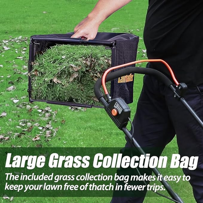 LawnMaster CLMF4817E 48V MAX* Brushless Mower with 2X24V MAX* 4.0Ah Battery and a Dual Charger