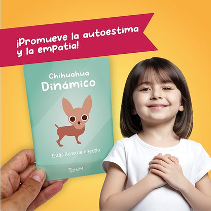 Totem Español Junior Juego para Niños – Juego de Cartas Educativo y Divertido para 5 Años+, Fomenta Autoestima y Empatía, Actividades para la Escuela y la Familia (Junior Edition - Spanish Box)