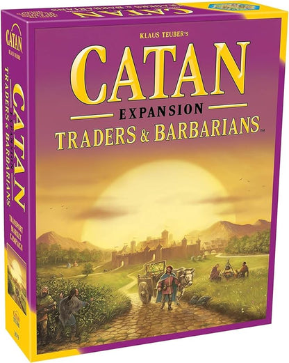 CATAN Traders & Barbarians Board Game Expansion - Customize Your Asmodee CATAN Experience, Strategy Game, Family Game for Kids and Adults, Ages 12+, 3-4 Players, 90 Minute Playtime