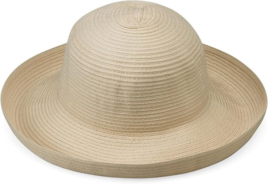 Wallaroo Hat Company Women’s Sydney Sun Hat - UPF 30+ Sun Protection, Packable, Adjustable, Medium - Beach, Travel, Wide Brim