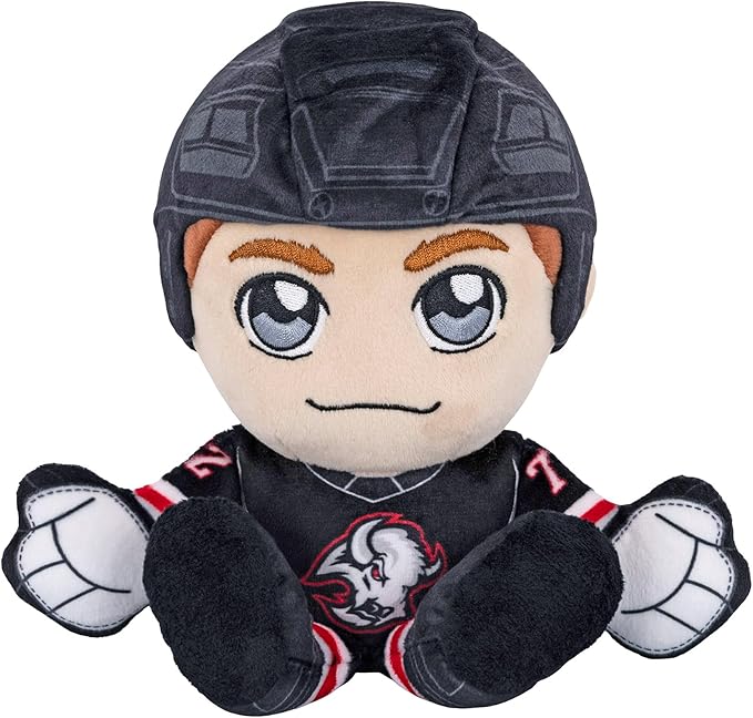 Bleacher Creatures Buffalo Sabres Tage Thompson 8" NHL Kuricha Sitting Plush - Soft Chibi Inspired NHL Superstar