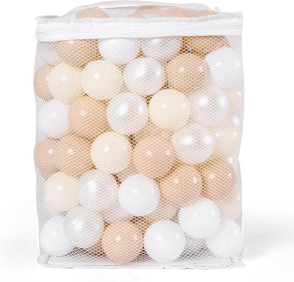 Realhaha Ball Pit Balls 50 100 200 500 Play Balls Plastic Balls for Baby Girls Toddlers Kids Play Tent Pool Playhouse Playpen Party Decoration