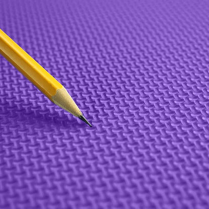 FlooringInc's 1/2" Soft Non-Toxic Baby Play Mat, Toddler Playmat, Colorful Puzzle PlayMat, Floor Mats for Kids & Babies, EVA Foam Interlocking Tiles for Nursery & Playroom | Purple, 50 Tiles, 200 SqFt