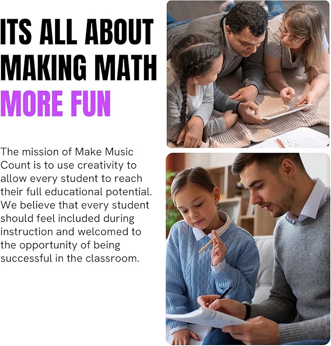 Piano Prodigy Kit - Learn Math Through Music - Addition, Subtraction, Multiplication, Division, Fractions, & Algebra Workbooks, Keyboard, Free App Access - Self-Paced & Interactive