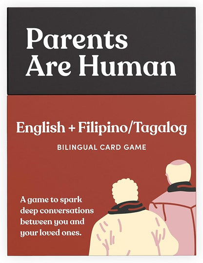 Parents Are Human, Relationship Cards, Get to Know Each Other Better, Parents, Families, Teens & Kids Relationship Building, Light & Deep Questions, 70 Questions & Activity Cards, English + Filipino