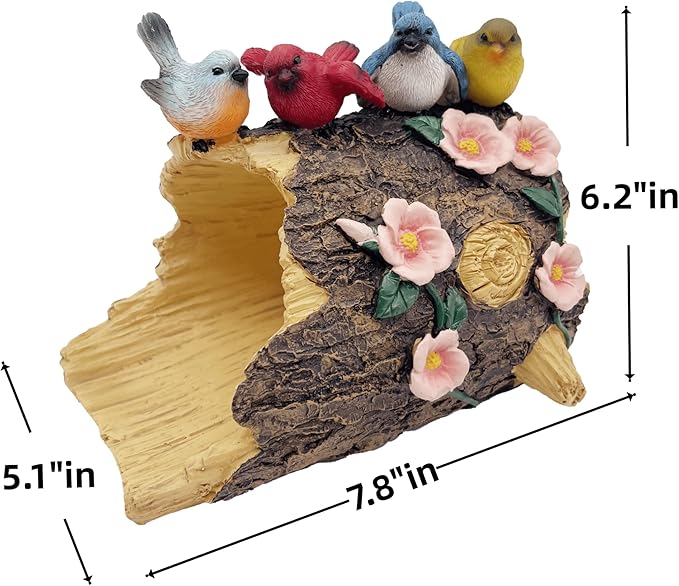 Bird Statues Gutter Downspout Extension Statues Garden Decoration,Resin Statue Outdoor Decor,Animal Downspout Diverter,Decorative Gutter Extension,3"×3" Downspout Extender Diverter Splash Block