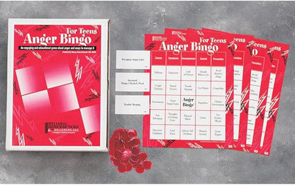 Anger Bingo for Teens: An Engaging and Educational Game About Anger and Ways to Manage It
