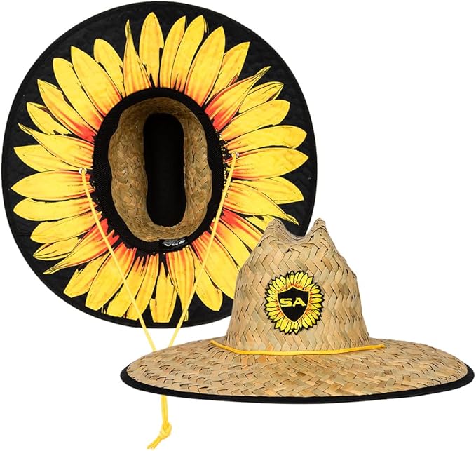 S A Company Summer Straw Hats for UV Sun Protection | Unisex Adult